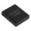 OWC Thunderbolt Dual DisplayPort Adapter USB grafikas adapteris 7680 x 4320 pikseļi melns