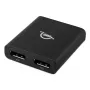 OWC Thunderbolt Dual DisplayPort Adapter USB grafikas adapteris 7680 x 4320 pikseļi melns