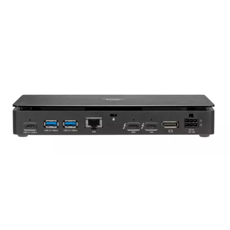 OWC Thunderbolt Pro Dock vadu Thunderbolt 3 melns 85 W strāvas padeve 40 Gbit/s