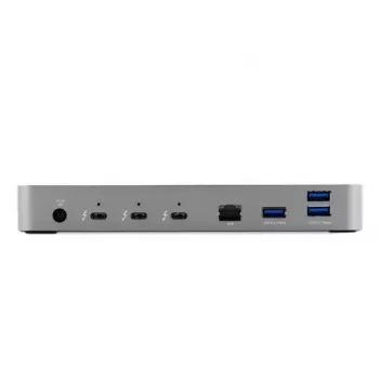 OWC Thunderbolt 4 vadu dokstacija melna/pelēka 3.5mm Ethernet 1000 Mbit/s