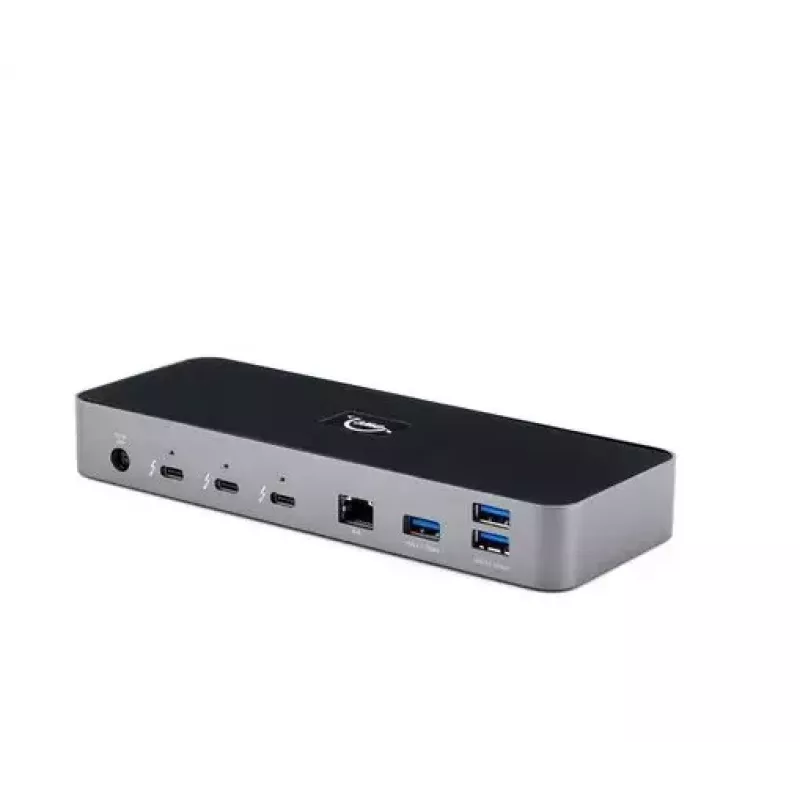 OWC Thunderbolt 4 vadu dokstacija melna/pelēka 3.5mm Ethernet 1000 Mbit/s
