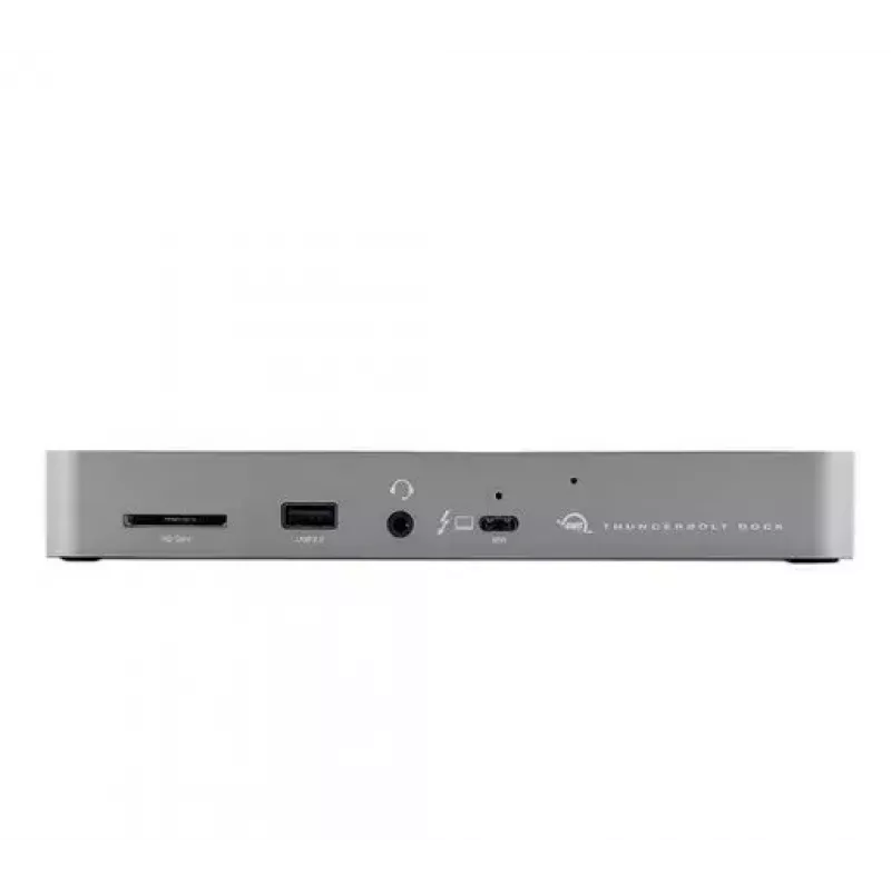 OWC Thunderbolt 4 vadu dokstacija melna/pelēka 3.5mm Ethernet 1000 Mbit/s
