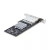 StarTech.com 4-Portu GbE SFP tīkla karte, PCIe 2.0 x2 (saderīga ar x4, x8, x16), Intel I350-AM4 4x 1GbE kontrolieris, 1000BASE varš/optiskā šķiedra, galddatoru/serveru četru portu Gigabit Ethernet NIC - Windows un Linux