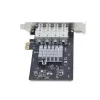 StarTech.com 4-Portu GbE SFP tīkla karte, PCIe 2.0 x2 (saderīga ar x4, x8, x16), Intel I350-AM4 4x 1GbE kontrolieris, 1000BASE varš/optiskā šķiedra, galddatoru/serveru četru portu Gigabit Ethernet NIC - Windows un Linux