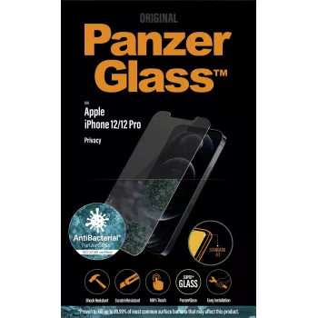 PanzerGlass ® Privātuma ekrāna aizsargs iPhone 12 | 12 Pro | Standard Fit