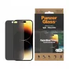 Privātuma ekrāna aizsargs PanzerGlass Apple iPhone 14 Pro pret skrāpējumiem un triecieniem