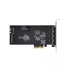 StarTech.com 4-Port USB PCIe Card, USB 3.2 5Gbps, PCI Express paplašinājuma karte ar 4 neatkarīgiem USB kontrolleriem, 4 USB-A pieslēgvietas, Windows/macOS/Linux