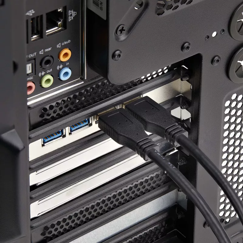 StarTech.com 4-Port USB PCIe Card, USB 3.2 5Gbps, PCI Express paplašinājuma karte ar 4 neatkarīgiem USB kontrolleriem, 4 USB-A pieslēgvietas, Windows/macOS/Linux
