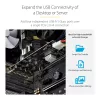StarTech.com 4-Port USB PCIe Card, USB 3.2 5Gbps, PCI Express paplašinājuma karte ar 4 neatkarīgiem USB kontrolleriem, 4 USB-A pieslēgvietas, Windows/macOS/Linux