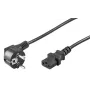 Microconnect PE010410 strāvas kabelis Melns 1 m CEE7/7 C13 savienotājs