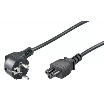 Microconnect PE0108100 strāvas kabelis, melns, 10 m, CEE7/7, C5 savienotājs