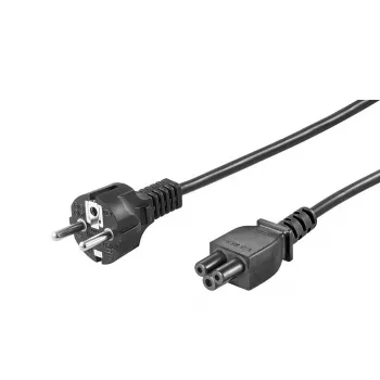 Microconnect PE010810S strāvas kabelis melns 1 m CEE7/7 C5 savienotājs