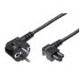 Microconnect PE010818A strāvas kabelis melns 1,8 m C5 savienotājs