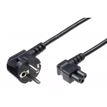 Microconnect PE010850A barošanas kabelis, melns, 5 m, C5 savienotājs