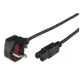 Microconnect PE090420C15 strāvas kabelis Melns 2 m BS 1363 C15 savienotājs