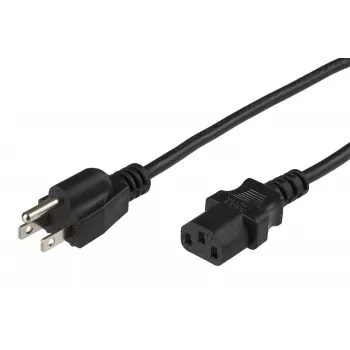 Microconnect PE110440SJT-IT strāvas kabelis melns 4 m NEMA 5-15P C13 savienotājs