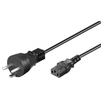 Microconnect PE120450 strāvas kabelis melns 5 m C13 savienotājs