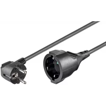 Microconnect PE141000 strāvas kabelis Melns 10 m