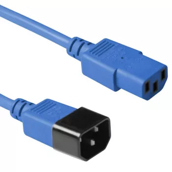 Microconnect PE1413B3 strāvas kabelis Zils 3 m C13 savienotājs C14 savienotājs
