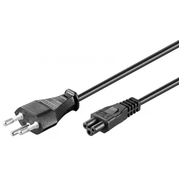 Microconnect PE160850 strāvas kabelis, melns, 5 m, C5 savienotājs