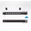 ATEN 1U 10A 8 Izvades Slēgts + Mērīts PDU + Bezmaksas Eco PDU Pārvaldnieks