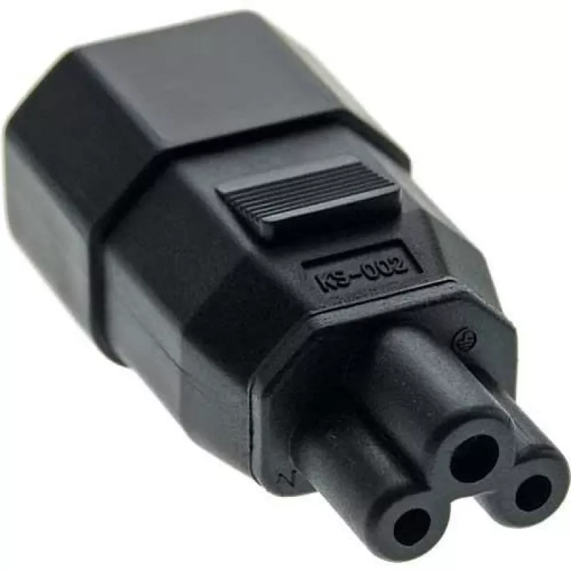 Microconnect PEA0408 kabeļa dzimuma mainītājs C14 C5 melns