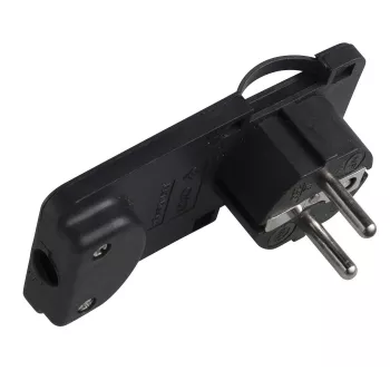 Strāvas kontaktdakšas adapteris Type F Microconnect PESCHPLUG-B 230V 16A
