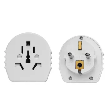 Microconnect PETRAVEL15 strāvas kontaktdakšas adapteris Universāls Balts