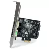 StarTech.com 2 Portu PCI Express SATA 6 Gbps eSATA kontrollera karte - Divu portu PCIe SATA III karte - 2 iekš./2 ār.