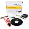 StarTech.com 2 Portu PCI Express SATA 6 Gbps eSATA kontrollera karte - Divu portu PCIe SATA III karte - 2 iekš./2 ār.