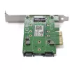 StarTech.com 3 portu M.2 SSD (NGFF) adaptera karte - 1 x PCIe (NVMe) M.2, 2 x SATA III M.2 - PCIe 3.0