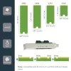 StarTech.com 3 portu M.2 SSD (NGFF) adaptera karte - 1 x PCIe (NVMe) M.2, 2 x SATA III M.2 - PCIe 3.0