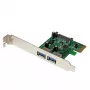 StarTech.com 2 portu PCI Express (PCIe) SuperSpeed USB 3.0 kartes adapteris ar UASP - SATA barošana