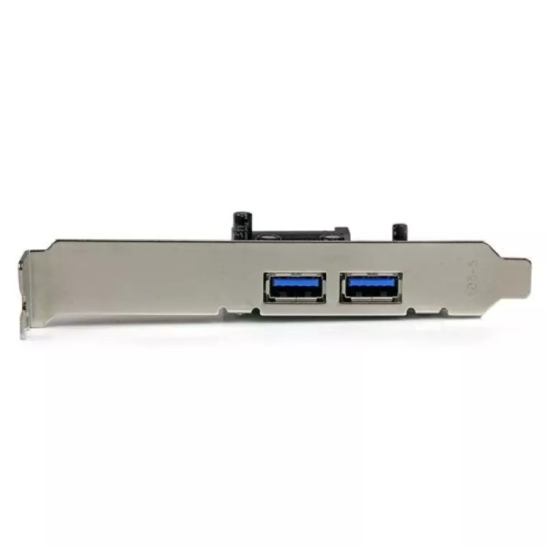 StarTech.com 2 portu PCI Express (PCIe) SuperSpeed USB 3.0 kartes adapteris ar UASP - SATA barošana