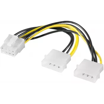 Microconnect PI02015 iekšējais strāvas kabelis 0,15 m