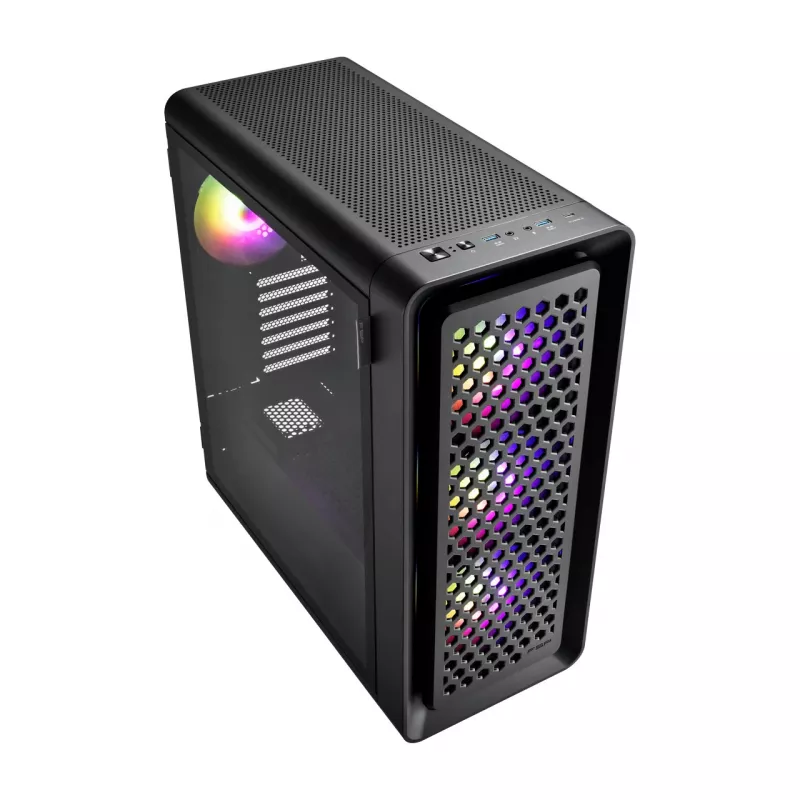 FSP CUT593P Case Full Tower mITX, mATX, ATX Melns ARGB