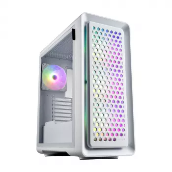 FSP CUT593P korpuss Full Tower mITX, mATX, ATX balts ARGB