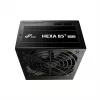 FSP HEXA 85+ PRO 350W barošanas bloks ATX ATX2.5 melns, 350 W, 100 - 240 V, 50 - 60 Hz, 5 - 2 A, aktīvs, 85 W