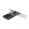 StarTech.com 1 pieslēgvietas 5G gigabitu PCIe tīkla adaptera karte, 5G/2.5G/1G/100M/10M PCI Express LAN karte, Realtek RTL8126, Windows un Linux, TAA atbilstoša