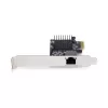 StarTech.com 1 pieslēgvietas 5G gigabitu PCIe tīkla adaptera karte, 5G/2.5G/1G/100M/10M PCI Express LAN karte, Realtek RTL8126, Windows un Linux, TAA atbilstoša