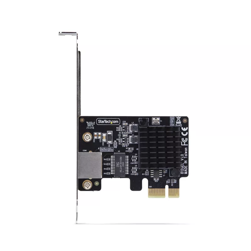 StarTech.com 1 pieslēgvietas 5G gigabitu PCIe tīkla adaptera karte, 5G/2.5G/1G/100M/10M PCI Express LAN karte, Realtek RTL8126, Windows un Linux, TAA atbilstoša