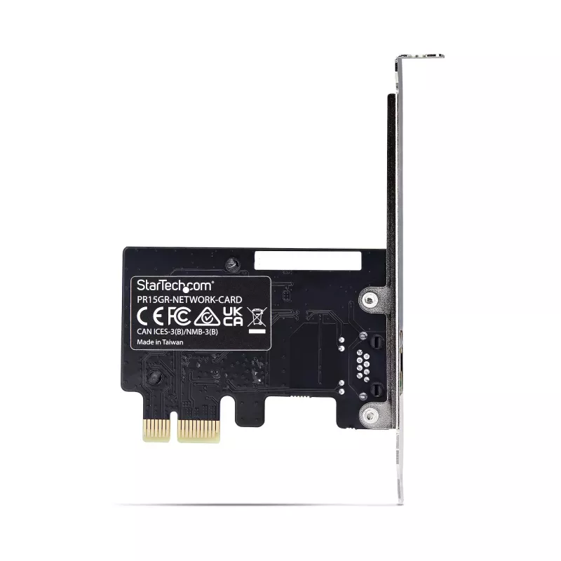StarTech.com 1 pieslēgvietas 5G gigabitu PCIe tīkla adaptera karte, 5G/2.5G/1G/100M/10M PCI Express LAN karte, Realtek RTL8126, Windows un Linux, TAA atbilstoša
