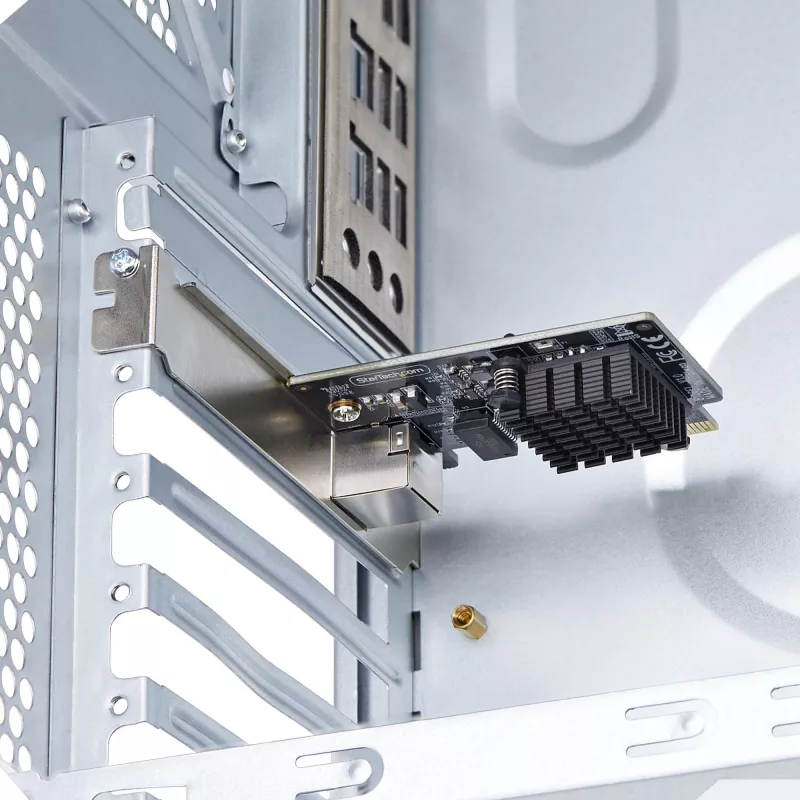 StarTech.com 1 pieslēgvietas 5G gigabitu PCIe tīkla adaptera karte, 5G/2.5G/1G/100M/10M PCI Express LAN karte, Realtek RTL8126, Windows un Linux, TAA atbilstoša