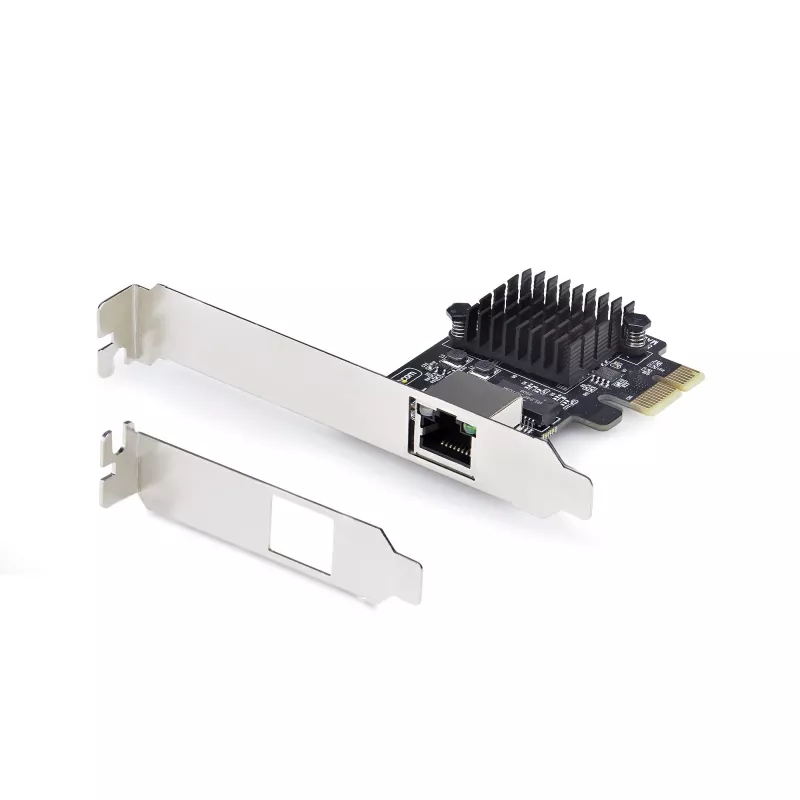 StarTech.com 1 pieslēgvietas 5G gigabitu PCIe tīkla adaptera karte, 5G/2.5G/1G/100M/10M PCI Express LAN karte, Realtek RTL8126, Windows un Linux, TAA atbilstoša