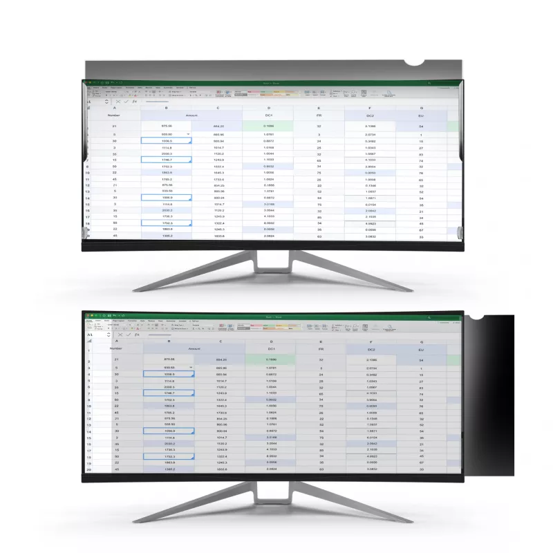 StarTech.com Monitora privātuma ekrāns 34 collu īpaši platajam displejam - 21:9 platekrāns - Datora ekrāna drošības filtrs - Zilās gaismas samazinošs aizsargs - Matēts/Spīdīgs - +/-30 grādi