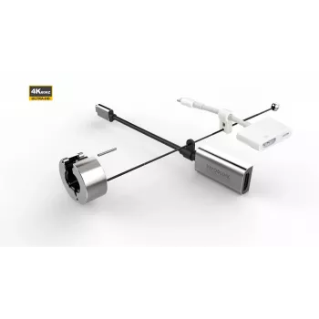 Vivolink PROADRING10S video kabeļa adapteris HDMI Sudraba krāsā