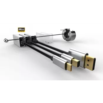 Vivolink PROADRING7S video kabeļa adapteris DisplayPort + Mini DisplayPort + USB Type-C 3 x HDMI
