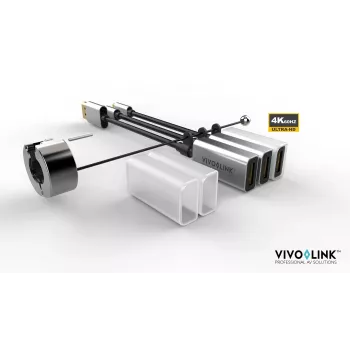 Vivolink PROADRING7S video kabeļa adapteris DisplayPort + Mini DisplayPort + USB Type-C 3 x HDMI