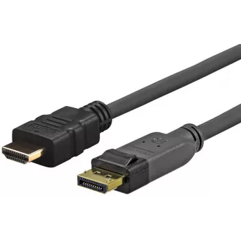 Vivolink PRODPHDMI4K1.5 video kabeļa adapteris 1,5 m DisplayPort HDMI melns