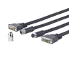 Vivolink PRODVICW10 DVI kabelis 10 m DVI-D melns